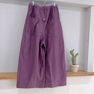 Free People Purple Wide Leg Pants